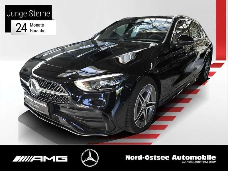 Unilack schwarz Gebraucht 2024 Mercedes C220 Kombi | 37.090 € (Superpreis) - Bild 1/4