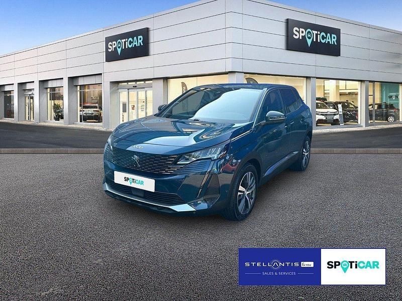 Blau Gebraucht 2023 Peugeot 3008 Allure SUV | 20.830 € (Superpreis) - Bild 1/4