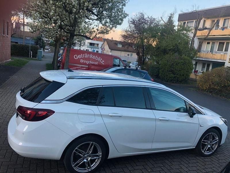 Gebraucht Opel Astra Elegance 122 PS (89 kW) 2021 Weiß Kombi