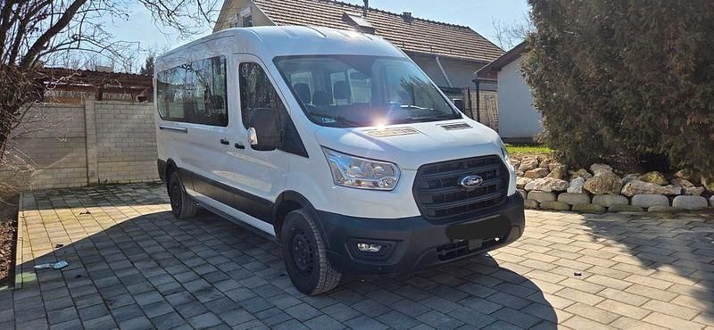 Gebraucht Ford Transit Limited 131 PS (96 kW) 2021 Weiß Van / Kleinbus