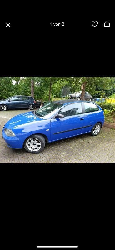 Blau Gebraucht 2007 Seat Ibiza Kleinwagen | 1.100 € (Fairer Preis) - Bild 1/4