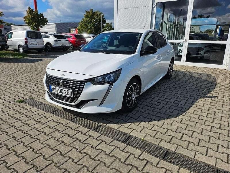 Lack weiss banquise/typ aussen Gebraucht 2023 Peugeot 208 Active Kleinwagen | 15.790 € (Guter Preis) - Bild 1/4
