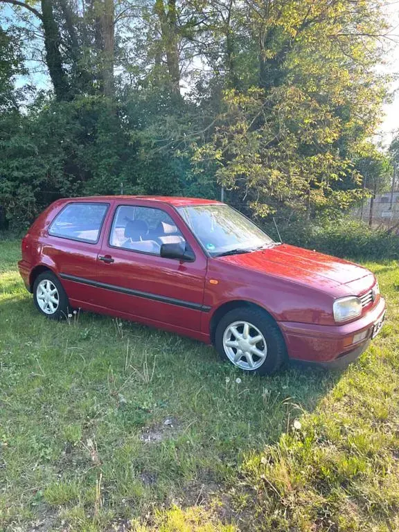 Gebraucht VW Golf III 75 PS (55 kW) 1995 Rot Kleinwagen