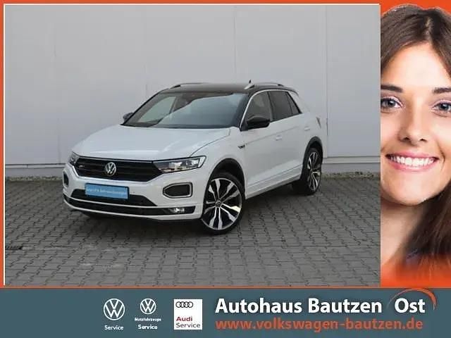 Keine angabe weiß (pure white) Gebraucht 2020 VW T-Roc Sportline SUV | 26.220 € (Etwas zu teuer) - Bild 1/4