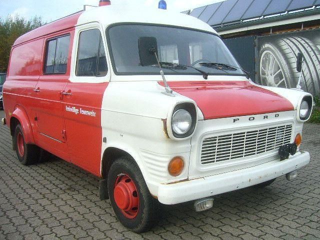 Gebraucht Ford Transit 65 PS (47 kW) 1976 Rot Van / Kleinbus