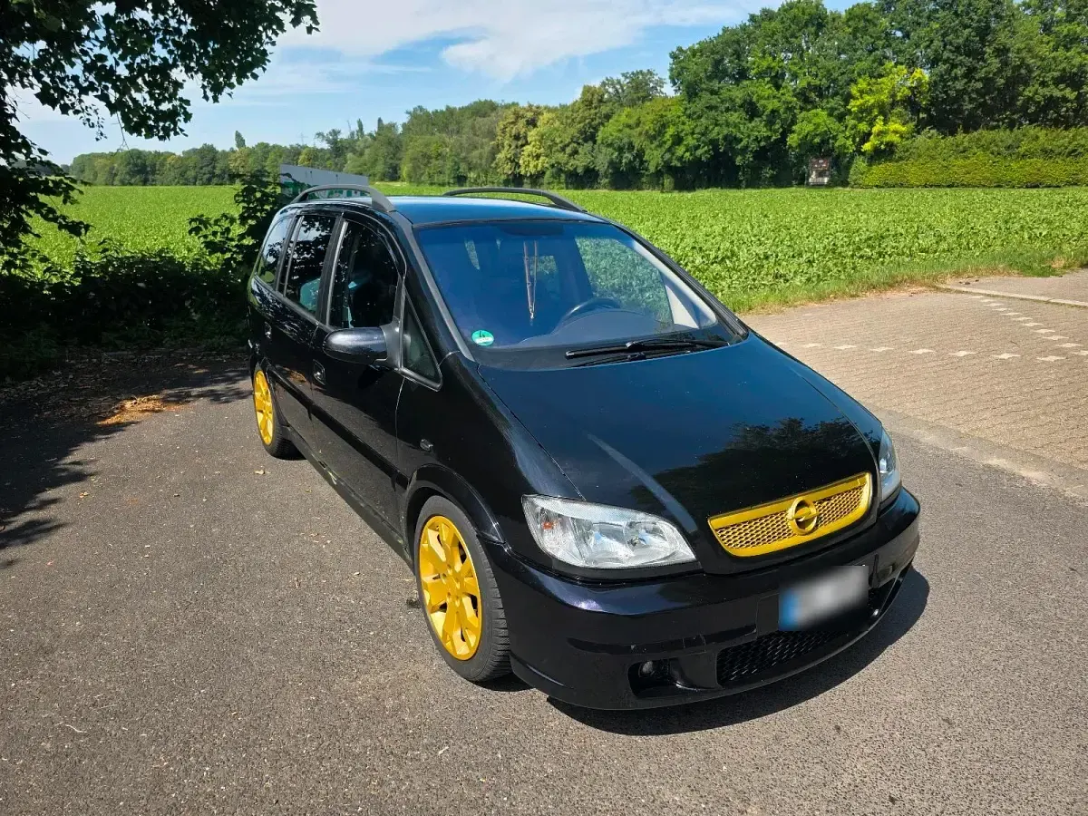 Gebraucht Opel Zafira OPC 191 PS (140 kW) 2002 Schwarz Van / Kleinbus