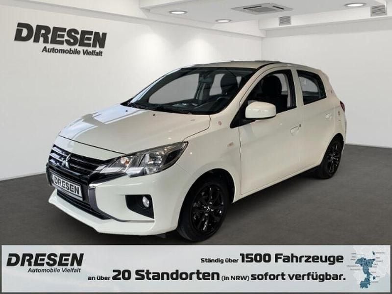 S) (weiss Gebraucht 2020 Mitsubishi Space Star Basis Kleinwagen | 8.980 € (Fairer Preis) - Bild 1/4