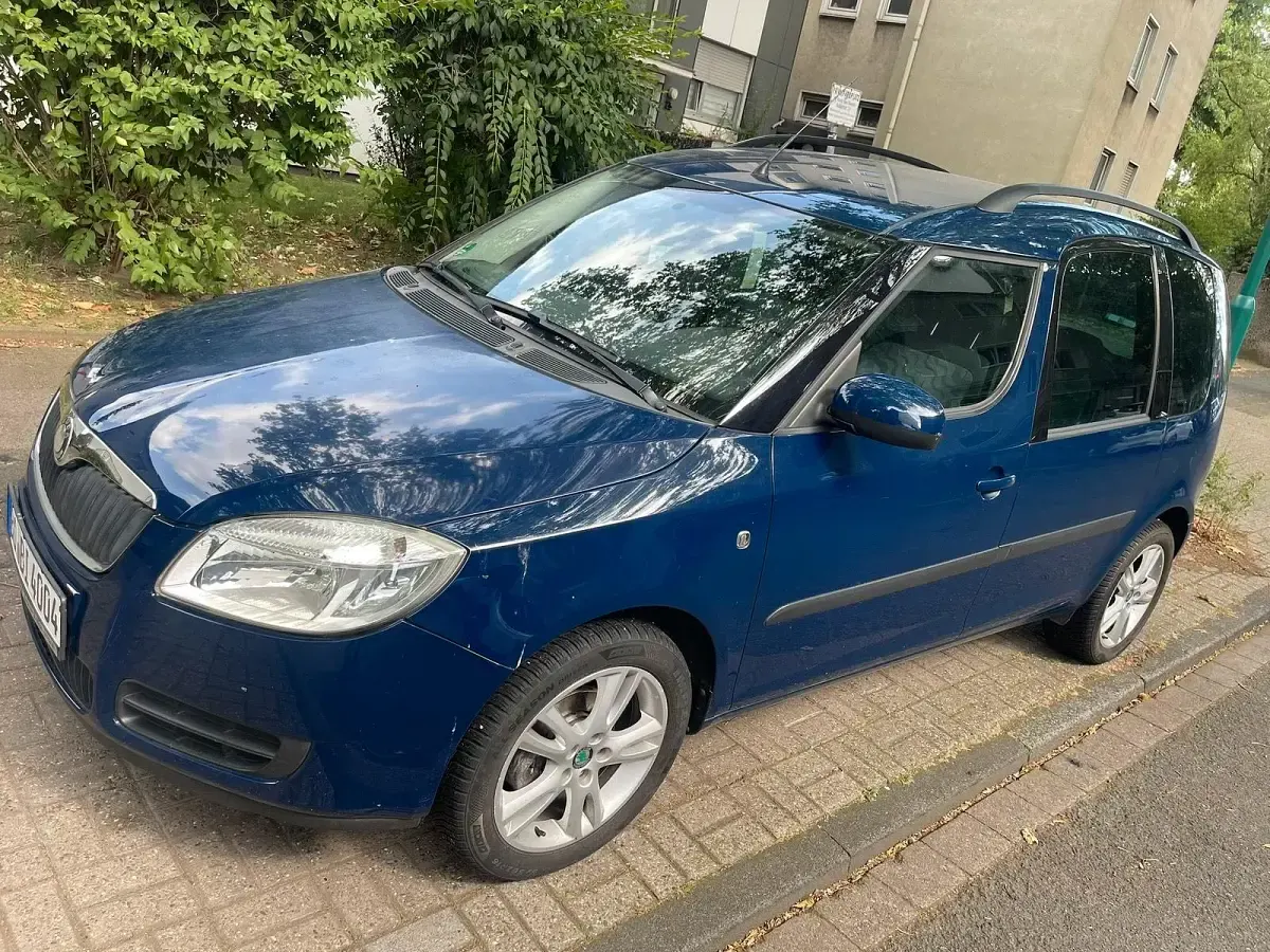 Gebraucht Skoda Roomster 86 PS (63 kW) 2009 Blau Van / Kleinbus