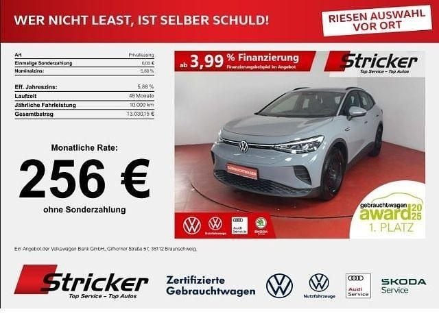 Grau Gebraucht 2022 VW ID.4 Pure SUV | 20.949 € (Guter Preis) - Bild 1/4