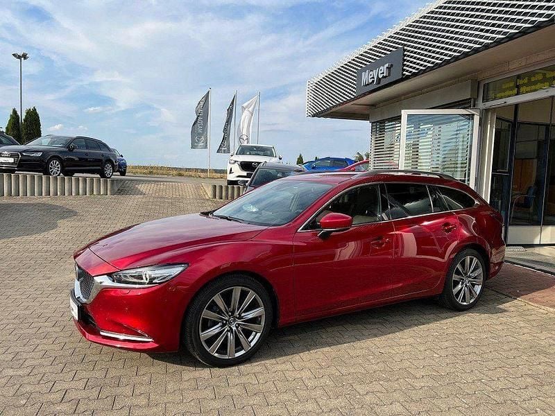 Gebraucht Mazda 6 Sports-Line 194 PS (142 kW) 2018 Rot Kombi