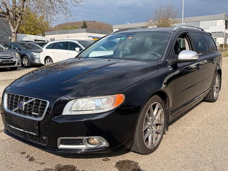 Gebraucht Volvo V70 R-Design 185 PS (136 kW) 2009 Schwarz Kombi