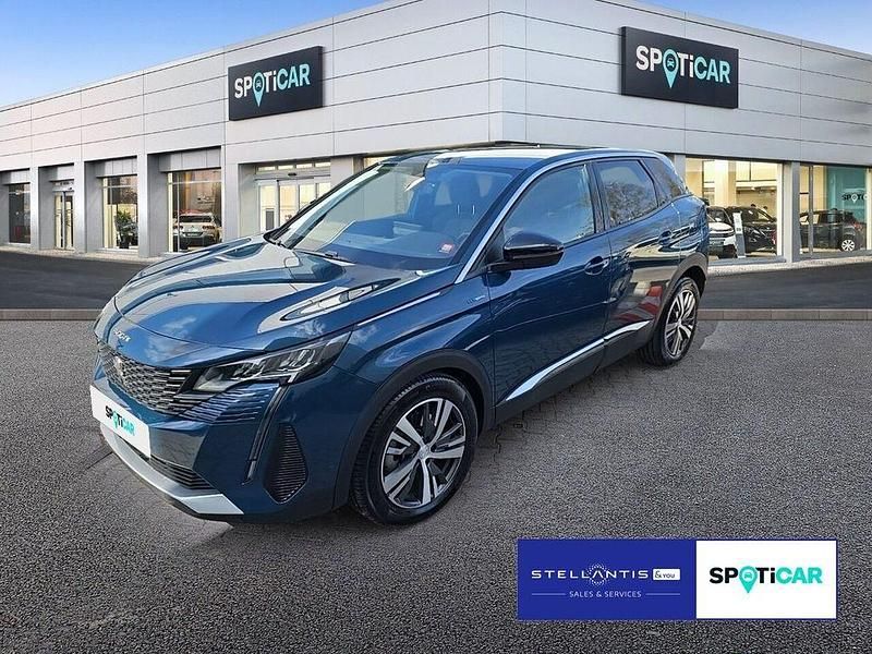 Blau Gebraucht 2022 Peugeot 3008 Allure SUV | 21.290 € (Superpreis) - Bild 1/4