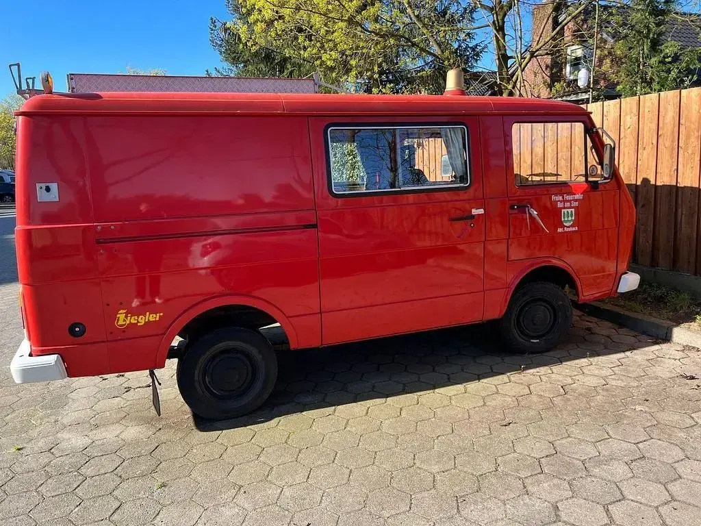Gebraucht VW LT 90 PS (66 kW) 1985 Rot Van / Kleinbus