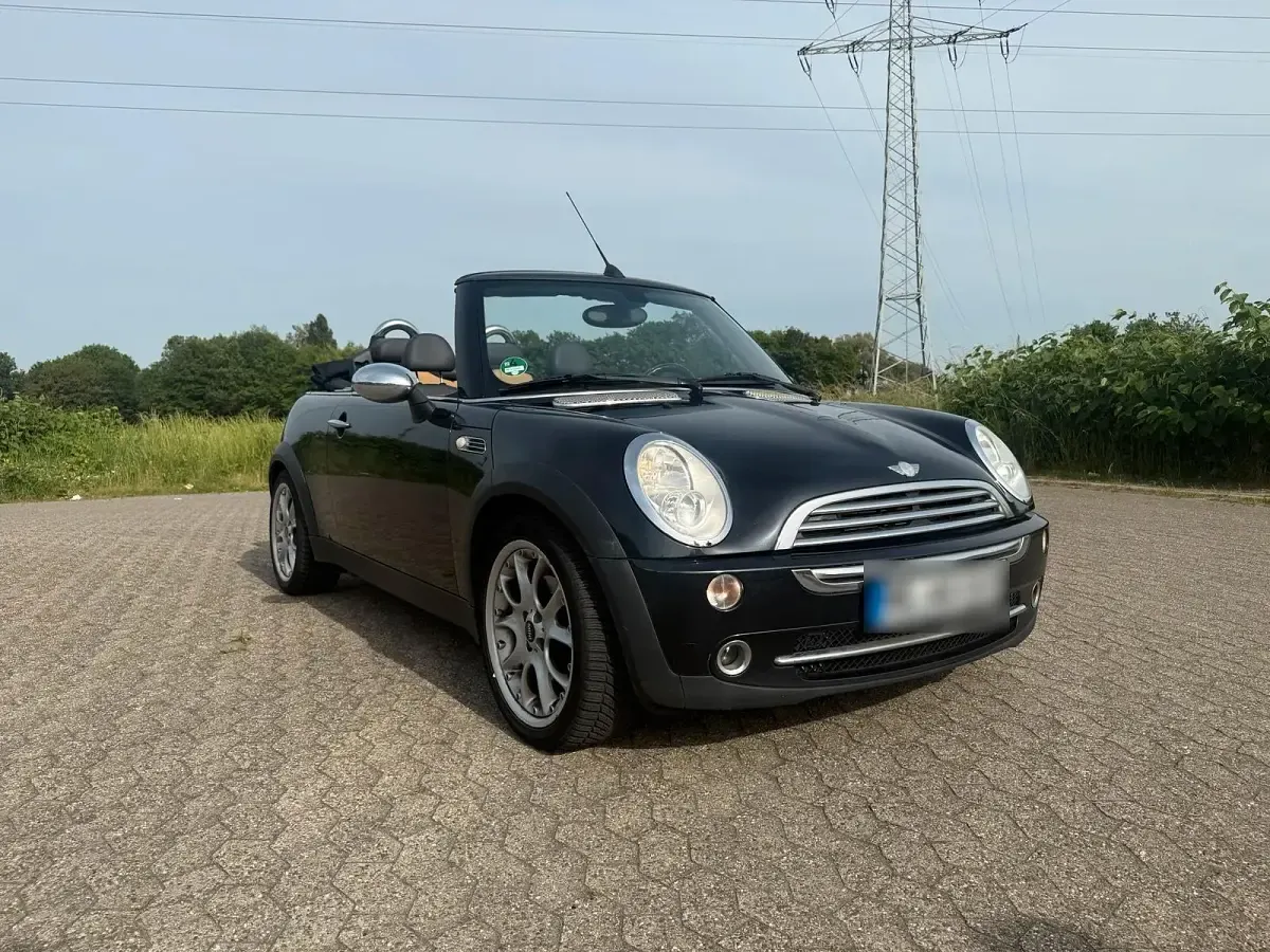 Gebraucht Mini Cooper Cabriolet 115 PS (84 kW) 2008 Blau Cabrio