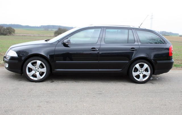 Gebraucht Skoda Octavia 160 PS (117 kW) 2008 Schwarz metallic Kombi