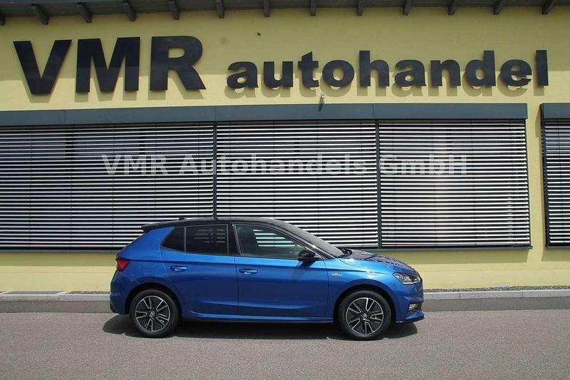 Raceblaumetallic Gebraucht 2023 Skoda Fabia Monte Carlo Kleinwagen | 17.990 € (Guter Preis) - Bild 1/4