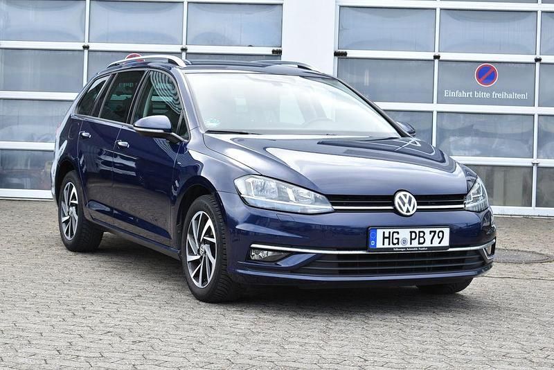 Gebraucht VW Golf VII Join 116 PS (85 kW) 2019 Blau Kombi