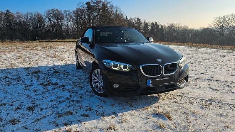 Schwarz Gebraucht 2019 BMW 218 Cabrio | 18.000 € (Fairer Preis) - Bild 1/4