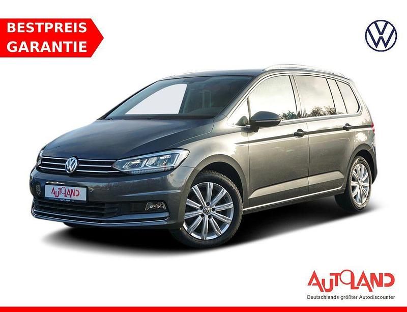 Grau Gebraucht 2019 VW Touran Highline Van / Kleinbus | 26.950 € (Fairer Preis) - Bild 1/4
