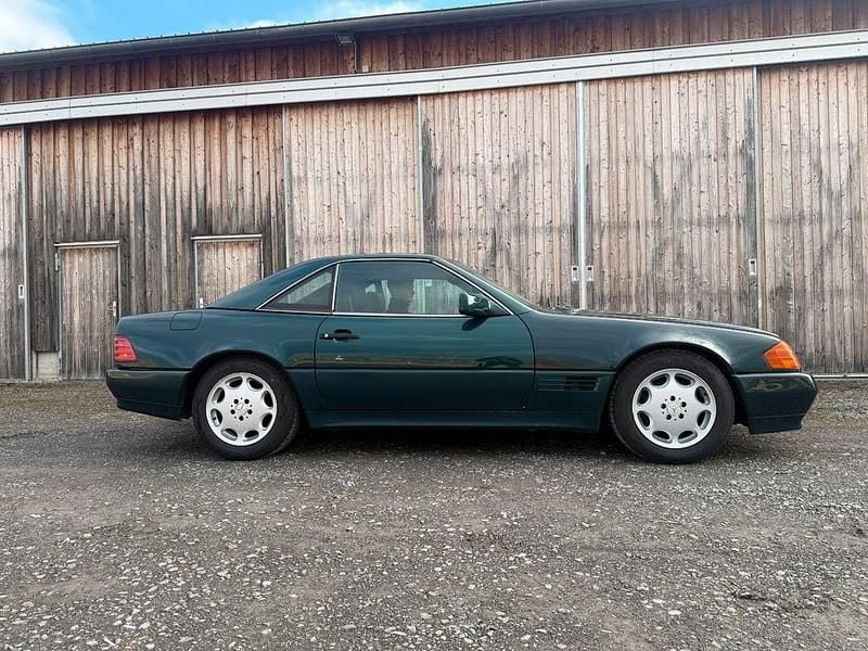 Gebraucht Mercedes SL320 231 PS (169 kW) 1994 Grün Cabrio