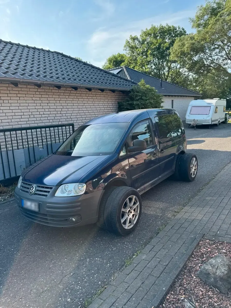 Gebraucht VW Caddy 70 PS (51 kW) 2004 Blau Van / Kleinbus