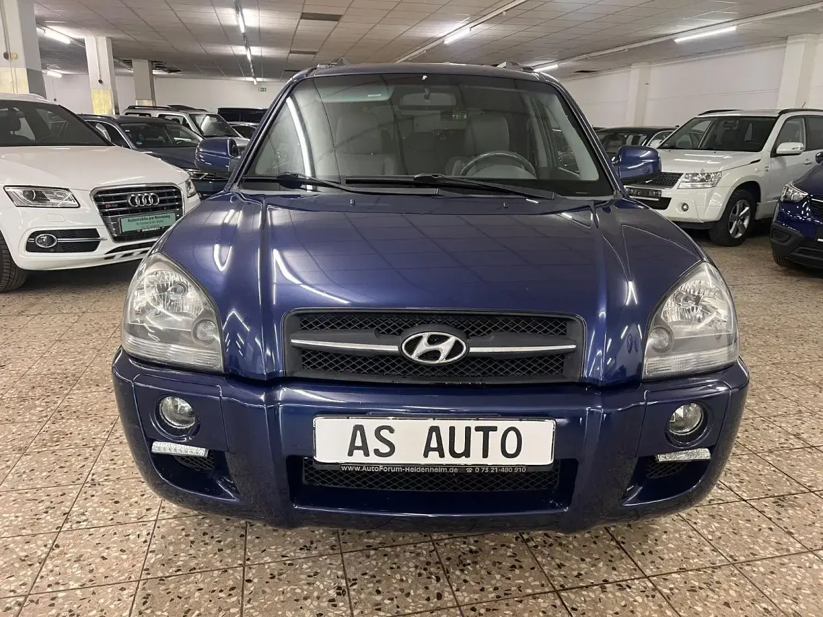 Gebraucht Hyundai Tucson GLS 113 PS (83 kW) 2005 Blau SUV