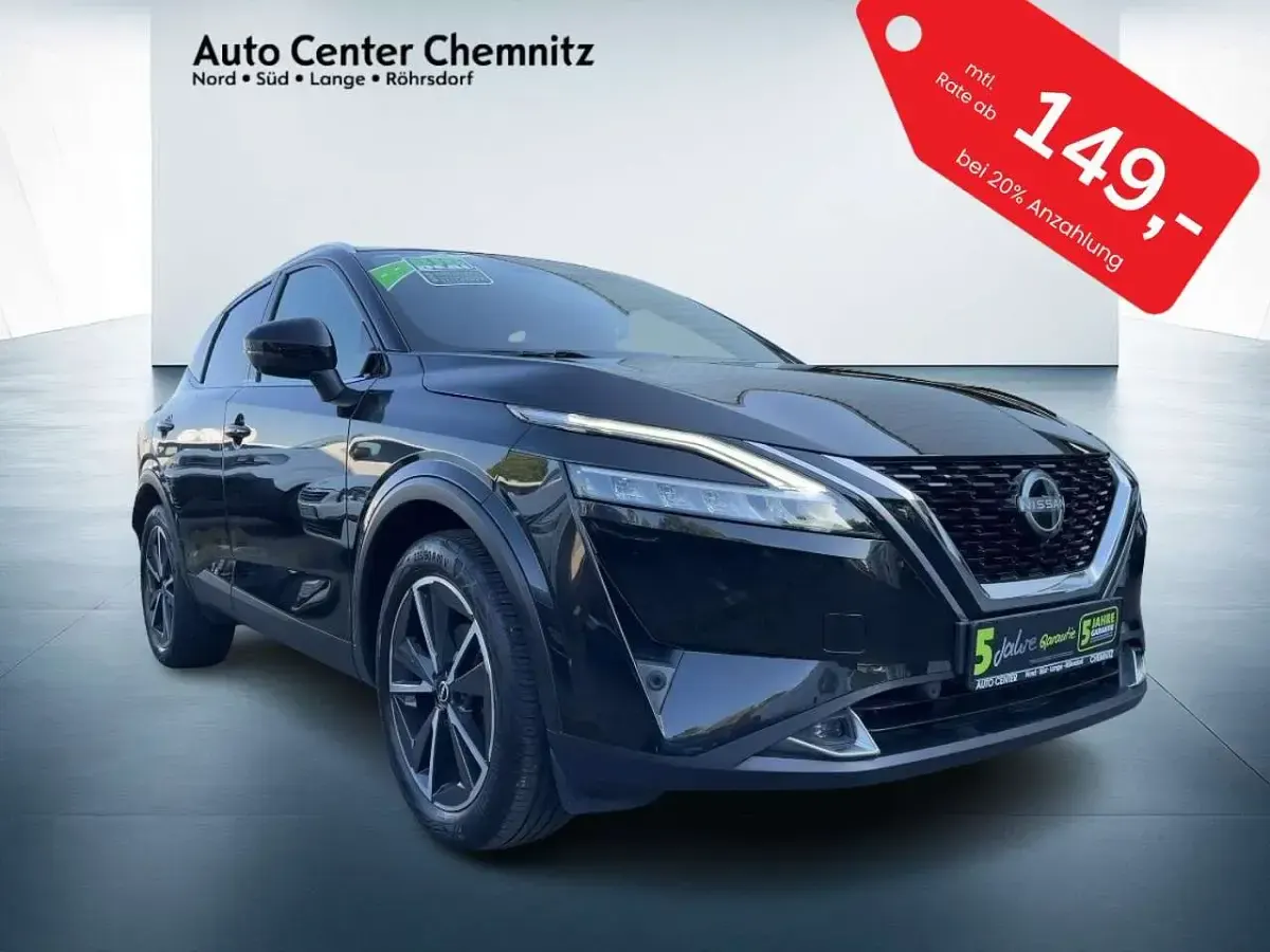 Gebraucht Nissan Qashqai 360º 140 PS (102 kW) 2023 Schwarz SUV