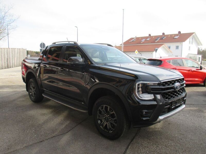 Schwarz Gebraucht 2024 Ford Ranger Wildtrack Abholung | 62.900 € (Teuer) - Bild 1/4