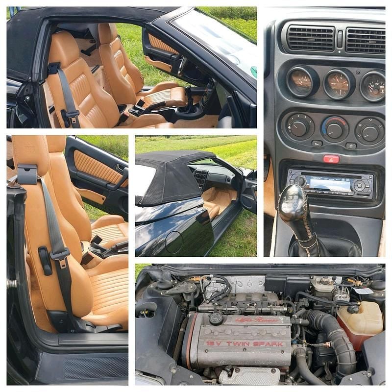 Gebraucht Alfa Romeo Spider 155 PS (114 kW) 1997 Schwarz Cabrio