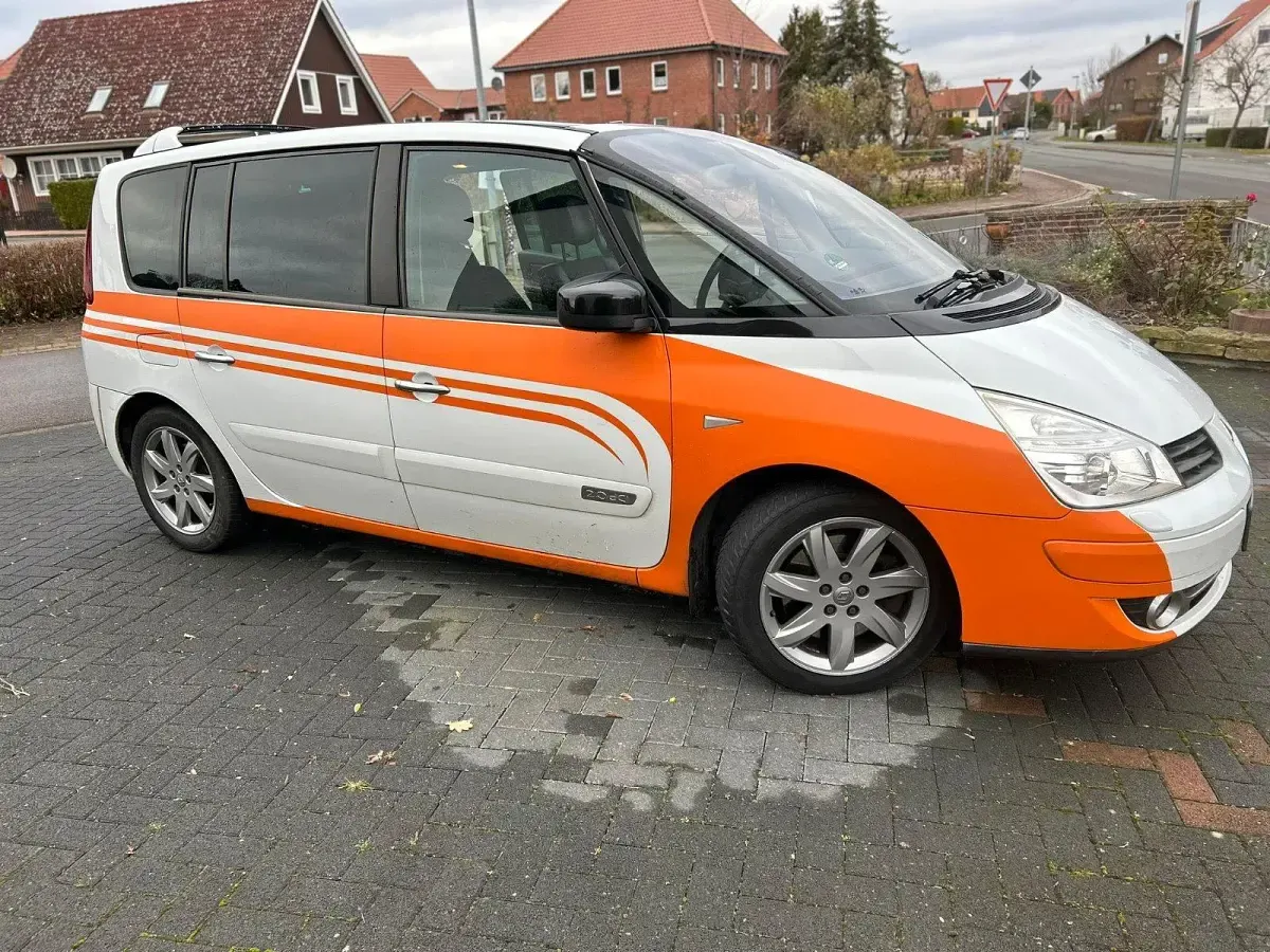 Gebraucht Renault Espace 150 PS (110 kW) 2012 Weiß Van / Kleinbus
