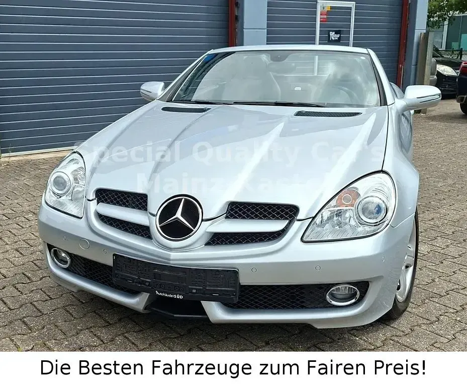 Gebraucht Mercedes SLK200 184 PS (135 kW) 2008 Silber Cabrio