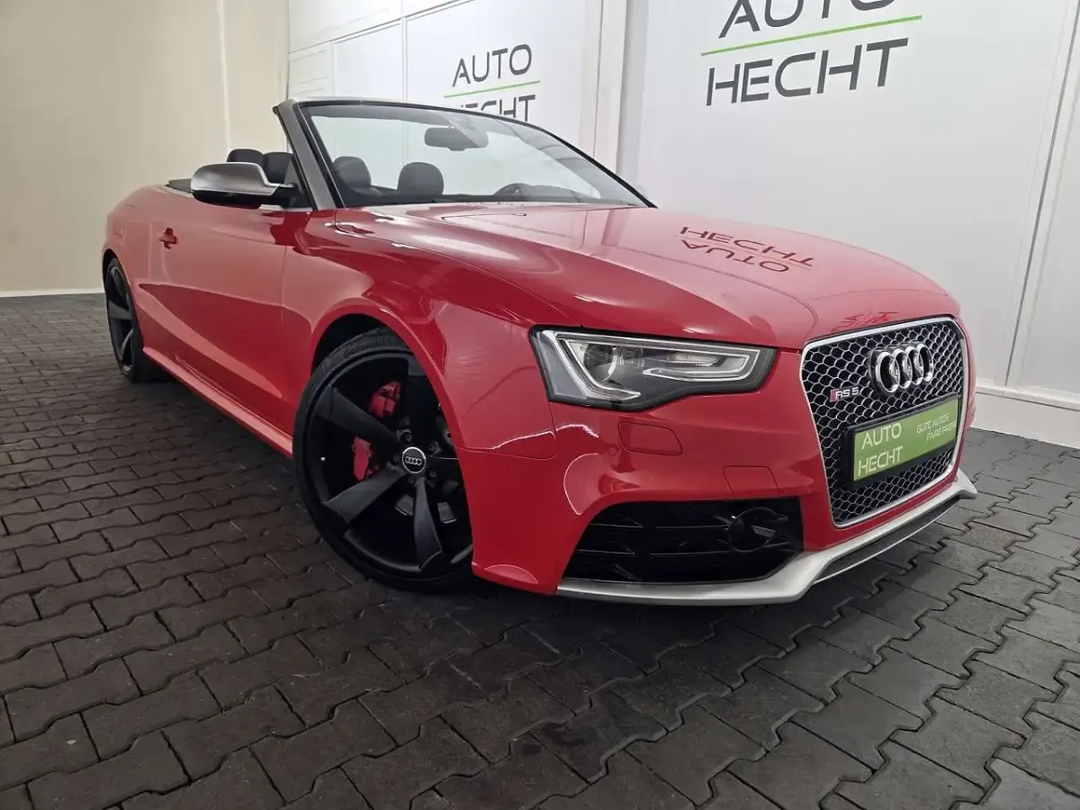 Gebraucht Audi RS5 Sport 450 PS (330 kW) 2015 Misanorot Cabrio