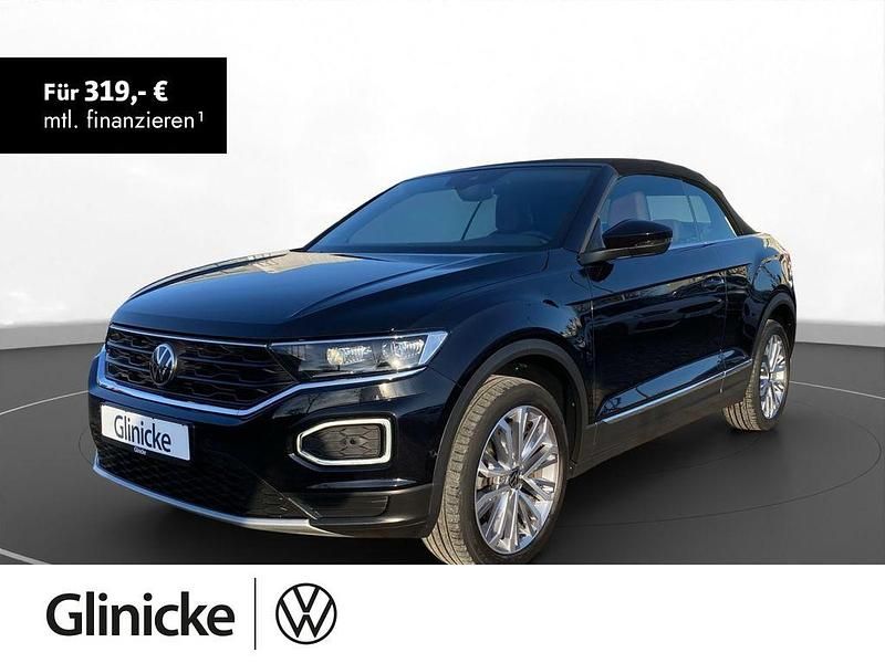 Gebraucht VW T-Roc Cabriolet Style 150 PS (110 kW) 2021 Deep black perleffekt Cabrio