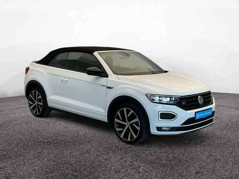 Gebraucht VW T-Roc Cabriolet R-line 150 PS (110 kW) 2020 Pure white Cabrio