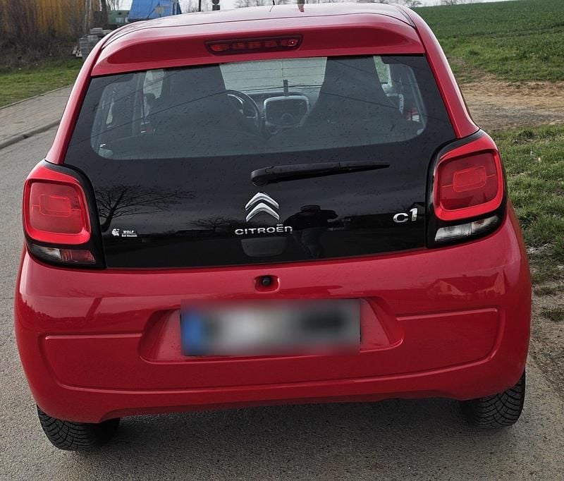 Gebraucht Citroën C1 69 PS (50 kW) 2015 Rot Kleinwagen
