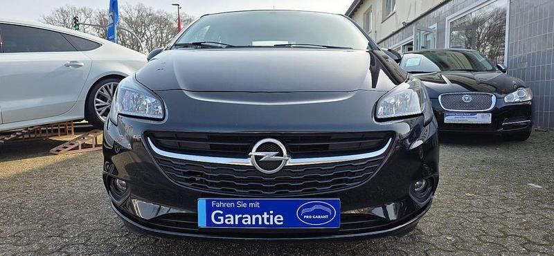 Gebraucht Opel Corsa Edition 90 PS (66 kW) 2016 Schwarz Kleinwagen