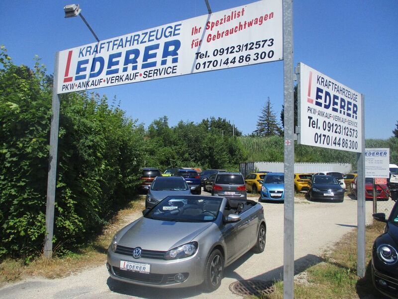 Silber Gebraucht 2014 VW Golf Cabriolet Life Cabrio | 10.499 € (Fairer Preis) - Bild 1/4