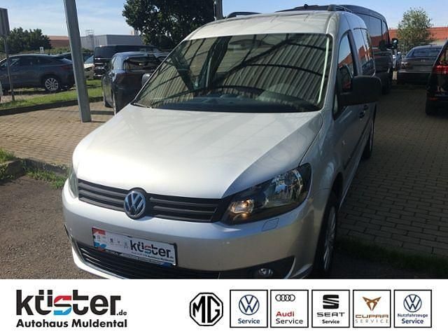 Silber Gebraucht 2015 VW Caddy Maxi Life Life Van / Kleinbus | 18.970 € - Bild 1/4