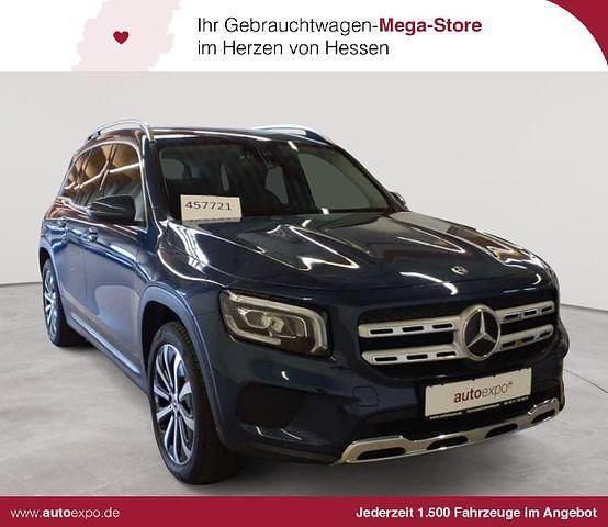 Denimblau metallic Gebraucht 2021 Mercedes GLB200 Progressive SUV | 34.990 € (Guter Preis) - Bild 1/4