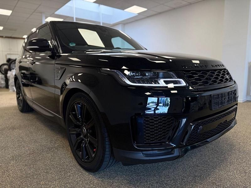 Schwarz Gebraucht 2019 Land Rover Range Rover Sport SUV | 30.990 € (Superpreis) - Bild 1/4