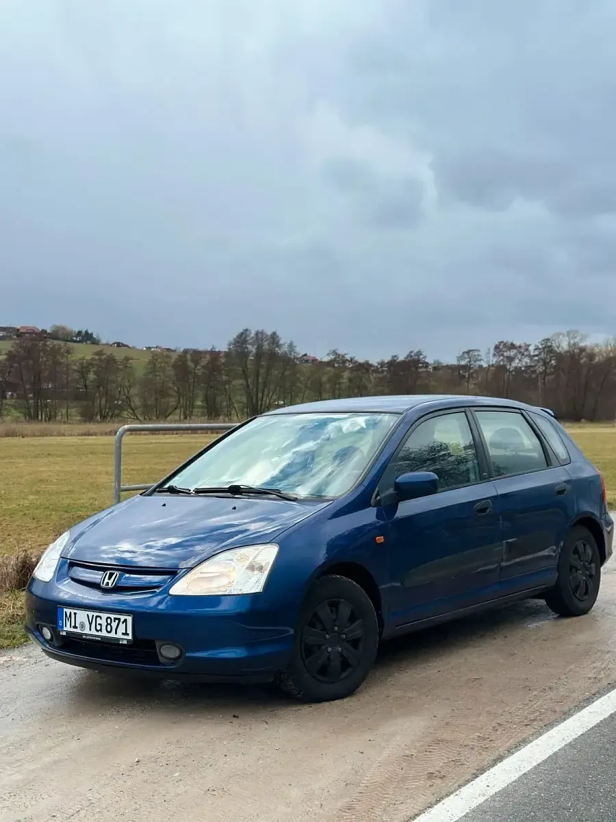 Gebraucht Honda Civic 2001 Blau Kombi