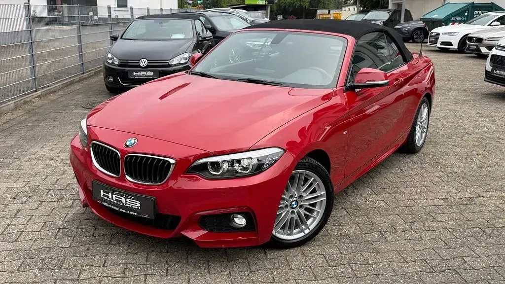 Gebraucht BMW 218 M Sport 136 PS (100 kW) 2018 Rot Cabrio