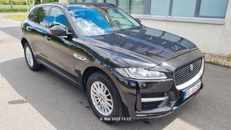 Schwarz Gebraucht 2018 Jaguar F-Pace R-Sport SUV | 21.500 € (Guter Preis) - Bild 1/4