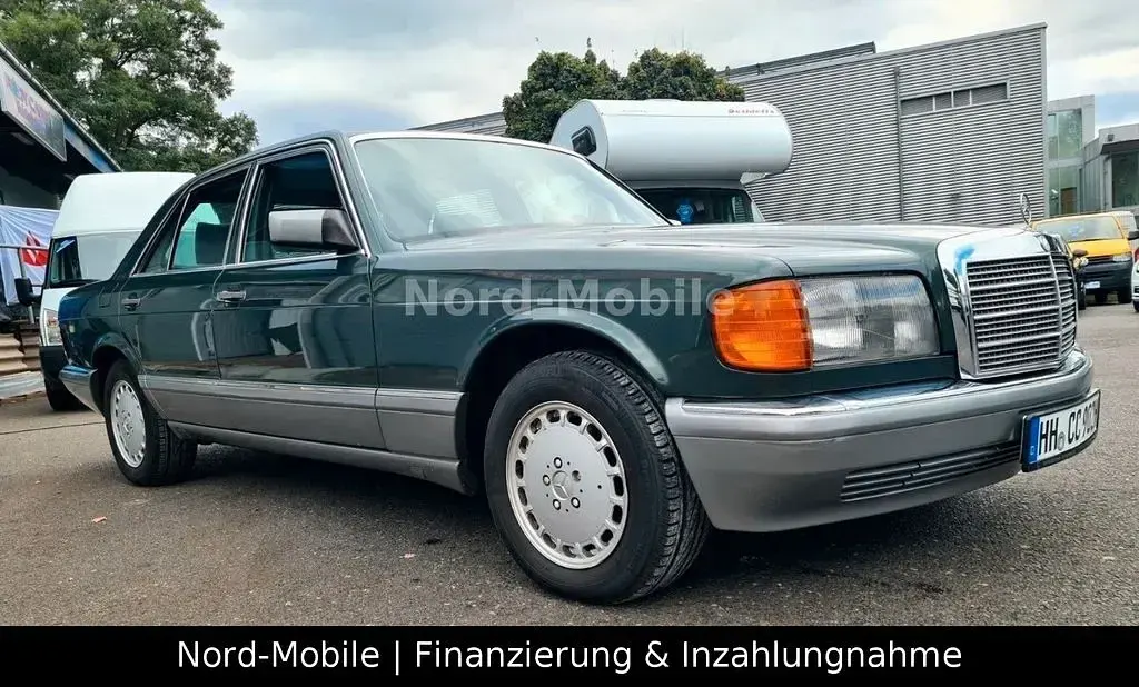 Gebraucht Mercedes 300 SE 179 PS (131 kW) 1987 Grün Limousine