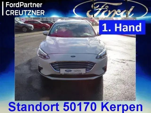 Weiss Gebraucht 2021 Ford Focus Titanium X Kombi | 17.865 € (Etwas zu teuer) - Bild 1/4