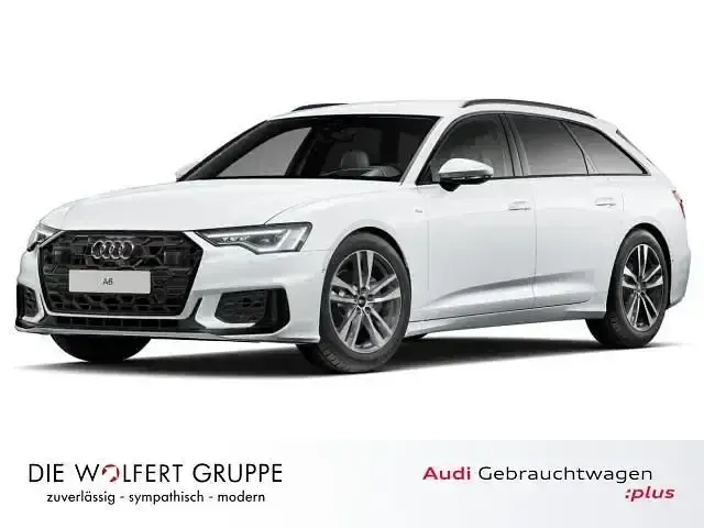 Gebraucht Audi A6 S-Line 204 PS (150 kW) 2025 Gletscherweiß metallic Kombi