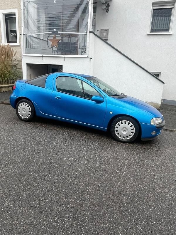 Gebraucht Opel Tigra 90 PS (66 kW) 1999 Blau Coupé