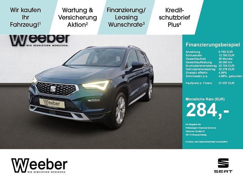 Blau Gebraucht 2022 Seat Ateca Xperience SUV | 27.036 € (Etwas zu teuer) - Bild 1/4