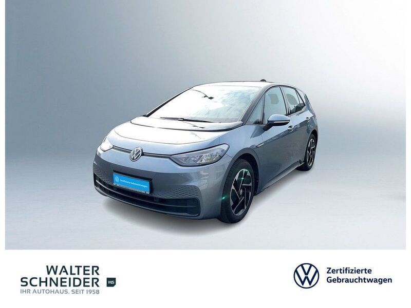 Blau Gebraucht 2021 VW ID.3 Pro Performance Kleinwagen | 19.450 € (Fairer Preis) - Bild 1/4