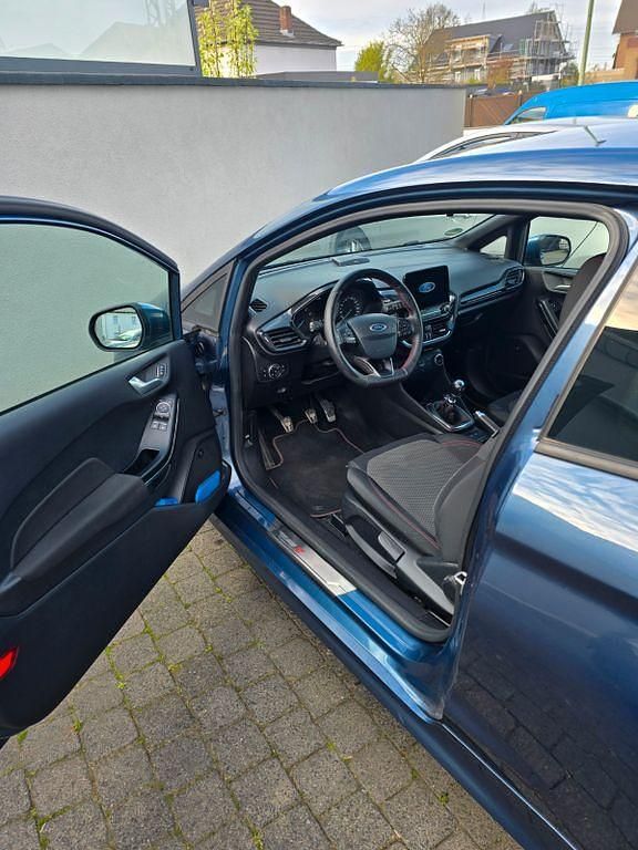 Gebraucht Ford Fiesta ST-Line 101 PS (74 kW) 2019 Blau Kleinwagen